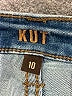 Kut from the Kloth Solid Blue Jeans Size 10 - photo 7