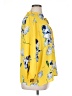 Counterparts 100% Polyester Floral Yellow 3/4 Sleeve Blouse Size XL - photo 4
