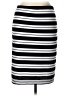 Grace Elements Stripes Black Casual Skirt Size L - photo 1