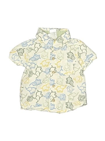 Little Beginnings Short Sleeve Button-Down Shirt (view 1)