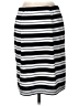 Grace Elements Stripes Black Casual Skirt Size L - photo 2