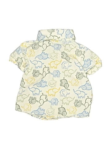 Little Beginnings Short Sleeve Button-Down Shirt (view 2)