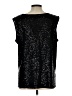 Caroline Rose Black Sleeveless Blouse Size L - photo 2