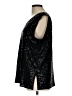 Caroline Rose Black Sleeveless Blouse Size L - photo 5