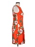 J Howard Floral Orange Cocktail Dress Size 10 - photo 4