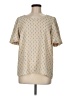 Cato Ivory Short Sleeve Blouse Size M - photo 1