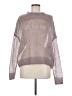 Sweaty Betty Metallic Silver Pullover Sweater Size 6 - photo 1