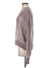 Sweaty Betty Metallic Silver Pullover Sweater Size 6 - photo 5