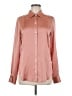 Veronica Beard 100% Silk Pink Long Sleeve Silk Top Size 6 - photo 1