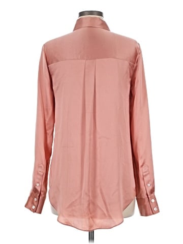 Veronica Beard Long Sleeve Silk Top (view 2)