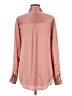 Veronica Beard 100% Silk Pink Long Sleeve Silk Top Size 6 - photo 2