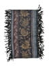Unbranded Brown Black Scarf One size - photo 2