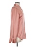 Veronica Beard 100% Silk Pink Long Sleeve Silk Top Size 6 - photo 4