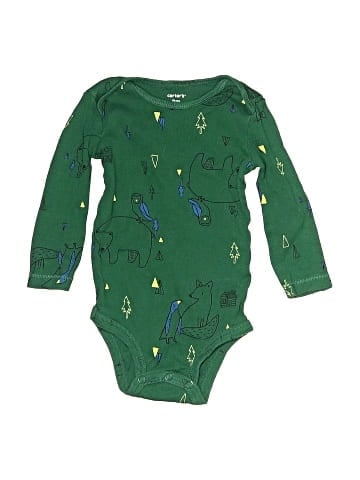 Carter's Long Sleeve Onesie (view 1)