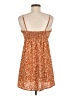 Monteau 100% Polyester Animal Print Orange Casual Dress Size M - photo 2