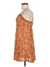Monteau 100% Polyester Animal Print Orange Casual Dress Size M - photo 5