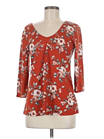 Nine Britton 3/4 Sleeve T-Shirt (view 1)