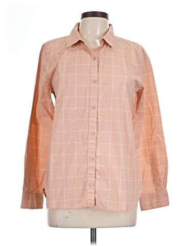 Garnet Hill Long Sleeve Button-Down Shirt (view 1)