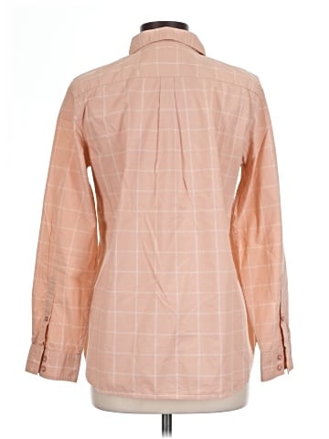 Garnet Hill Long Sleeve Button-Down Shirt (view 2)