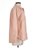 Garnet Hill Color Block Pink Orange Long Sleeve Button-Down Shirt Size 10 - photo 4