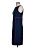 St. John Color Block Blue Cocktail Dress Size 4 - photo 5