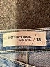Just Black Blue Jeans Size 25 waist - photo 6