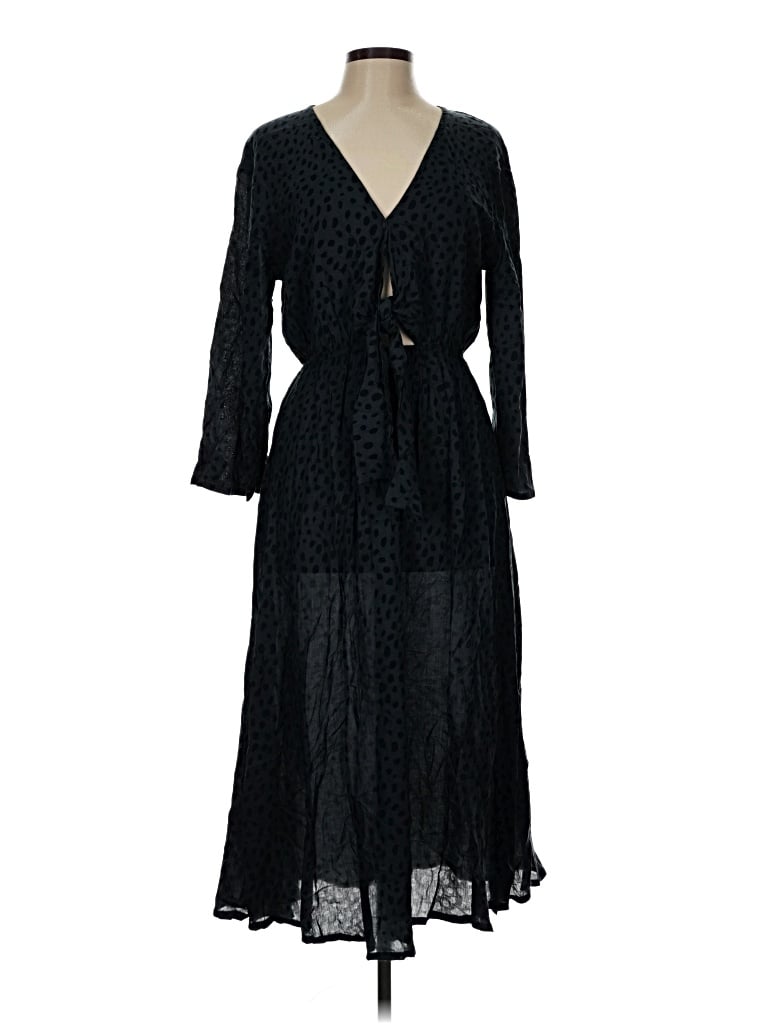 Pre-owned Khush Casual Dress In Black