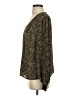 CAbi 100% Polyester Brown Long Sleeve Blouse Size S - photo 5