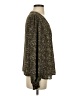 CAbi 100% Polyester Brown Long Sleeve Blouse Size S - photo 4