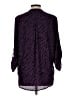 Lush 100% Polyester Animal Print Purple 3/4 Sleeve Blouse Size L - photo 2