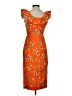By Anthropologie Orange Cocktail Dress Size S (petite) - photo 1