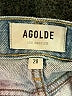 AGOLDE 100% Cotton Blue Denim Shorts Size 28 waist - photo 3