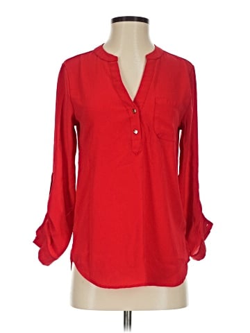 Twine & String Long Sleeve Blouse (view 1)