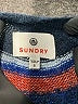 Sundry Chevron-herringbone Blue Pullover Sweater Size Sm (1) - photo 7