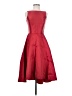 Alfred Sung 100% Polyester Red Cocktail Dress Size 2 - photo 1