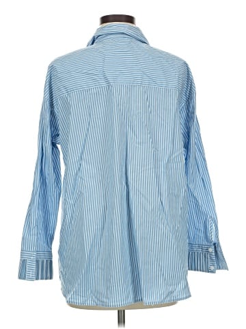 Attitudes by Renee Long Sleeve Button-Down Shirt (view 2)