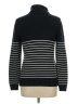 Chaps 100% Cotton Stripes Black Pullover Sweater Size L - photo 2