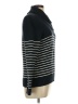 Chaps 100% Cotton Stripes Black Pullover Sweater Size L - photo 4