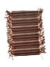 V.Fraas 100% Acrylic Brown Red Scarf One size - photo 2