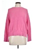 Ann Taylor LOFT Solid Pink Pullover Sweater Size L - photo 1