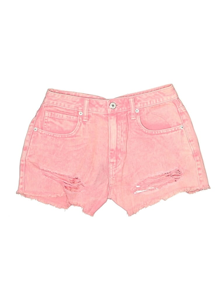 Pre-owned Forever 21 Denim Shorts In Pink
