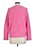 Ann Taylor LOFT Solid Pink Pullover Sweater Size L - photo 2