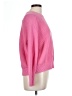Ann Taylor LOFT Solid Pink Pullover Sweater Size L - photo 4