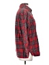 Sky To Moon 100% Cotton Plaid Red Long Sleeve Button-Down Shirt Size S - photo 4