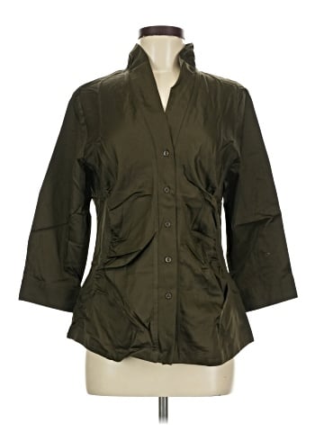 Antonio Melani 3/4 Sleeve Button-Down Shirt (view 1)