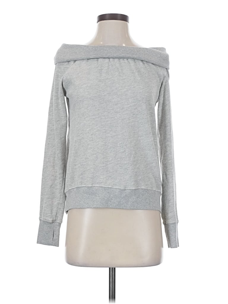 Pre-owned Pam & Gela Sweatshirt In Gray