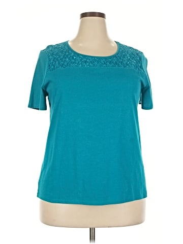 Jaclyn Smith Short Sleeve Top (view 1)
