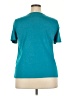 Jaclyn Smith Teal Short Sleeve Top Size XXL - photo 2