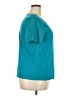 Jaclyn Smith Teal Short Sleeve Top Size XXL - photo 4