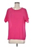 DR2 100% Polyester Pink Short Sleeve Blouse Size M - photo 1